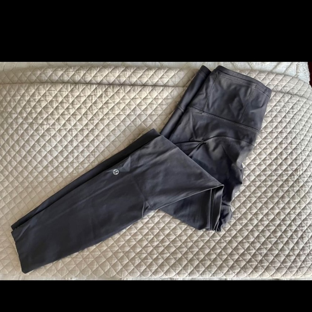 lululemon senseknit high-rise running tight, size 6